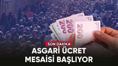 Asgari ücret mesaisi başlıyor