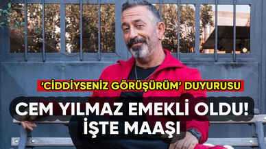 Cem Yılmaz emekli oldu! İşte aldığı maaş