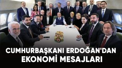 Cumhurbaşkanı Erdoğan'dan ekonomi mesajları