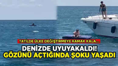 Edirne'de deniz yatağında uyurken az daha ülke değiştiriyordu!