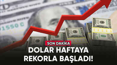 Dolar haftaya rekorla başladı!