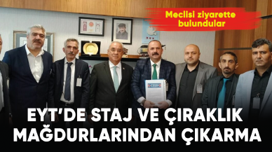 EYT’de staj ve çıraklık mağdurlarından çıkarma