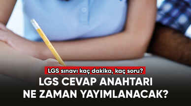 LGS cevap anahtarı ne zaman yayımlanacak?