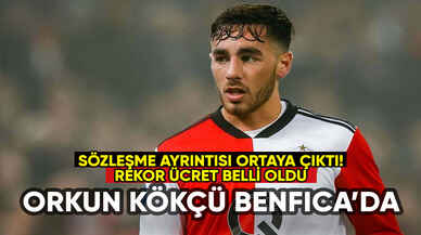 Orkun Kökçü Benfica'ya transfer oldu