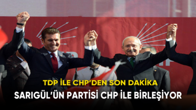 Sarıgül'ün partisi CHP ile birleşiyor