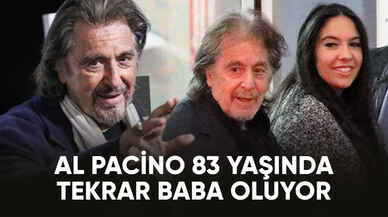 Ünlü aktör Al Pacino, 83 yaşında baba olma sevincini yaşadı