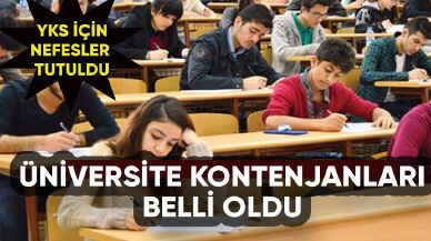 Üniversite kontenjanları belli oldu