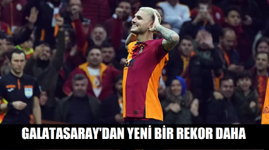 Galatasaray'dan yeni bir rekor daha