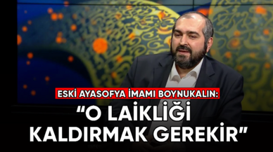 Ayasofya eski baş imamı Mehmet Boynukalın'dan dikkat çeken sözler