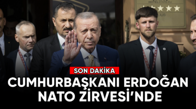 Cumhurbaşkanı Erdoğan'ın NATO Zirvesi'ndeki görüşmeleri sürüyor