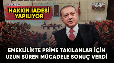 Emeklilikte Prime Takılanlar için uzun süren mücadele sonuç verdi: Hakkın iadesi yapılıyor