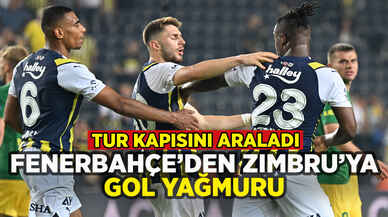 Fenerbahçe Zimbru'ya gol oldu yağdı: Tur kapısını araladı