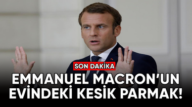 Fransa Cumhurbaşkanı Emmanuel Macron'un evine kesik insan parmağı gönderdiler