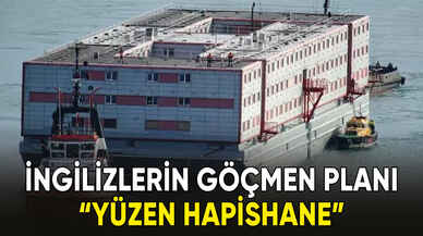 Göçmenler için yüzen hapishane yaptılar!