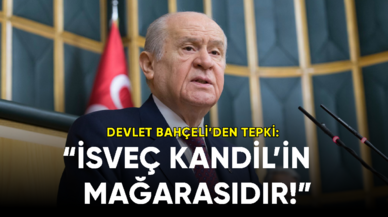 Türkiye'nin İsveç kararına MHP Lideri Devlet Bahçeli'den tepki geldi