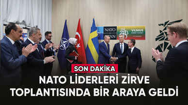 NATO liderleri zirve toplantısında bir araya geldi