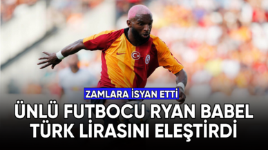 Ünlü futbolcu Ryan Babel, kira zammına isyan etti