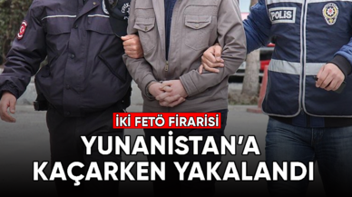 Yunanistan sınırında iki FETÖ zanlısı yakalandı