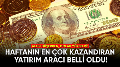 Altın düşerken, dolar yükseldi! İşte haftanın en çok kazandıran yatırım araçları...