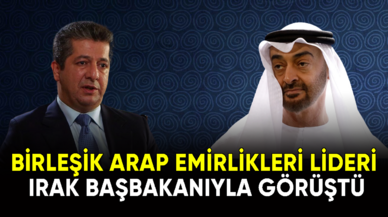 Birleşik Arap Emirlikleri lideri Irak başbakanıyla görüştü