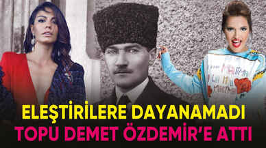 Demet Akalın eleştirilere dayanamayınca Demet Özdemir'i hedef gösterdi!