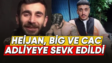 Gözaltına alınan rapçiler Heijan, BIG ve CAC adliyeye sevk edildi!