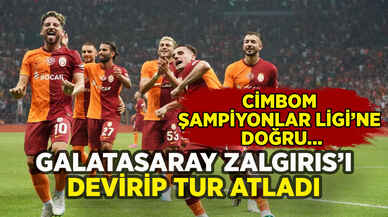 Galatasaray Zalgiris'i devirip tur atladı