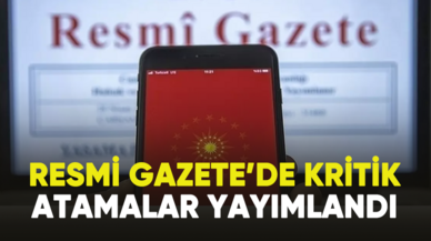 Jandarma Genel Komutanlığı ve Sahil Güvenlik Komutanlığı atamaları Resmi Gazete'de yayımlandı!