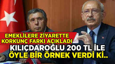 Kılıçdaroğlu emekli derneği ziyaretinde cebinden 200 TL çıkardı: İşte korkunç fark!