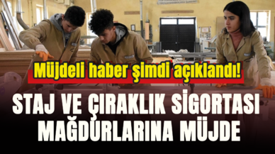 Müjdeli haberler şimdi açıklandı! Staj ve çıraklık sigortası mağdurlarına müjde