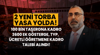 Taşeron, TYP ve Belediye Şirket işçilerine kadro müjdesi!