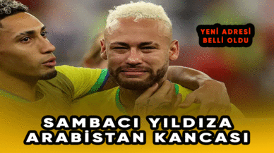 Sambacı yıldıza Arabistan kancası