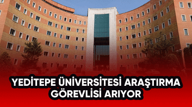 Yeditepe Üniversitesi araştırma görevlisi arıyor