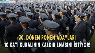 30. dönem POMEM adayları 10 katı kuralının kaldırılmasını istiyor!