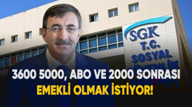 3600 5000, ABO ve 2000 sonrası SGK mağdurları emekli olmak istiyor!