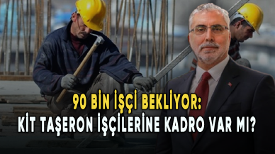 90 bin işçi bekliyor: KİT taşeron işçilerine kadro var mı?