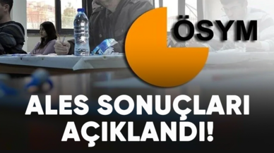 ALES sonuçları açıklandı!