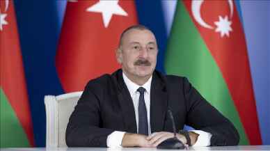 Aliyev: Türkiye ile bir birimize destek vererek bölgesel konuları da doğru istikamete yöneltiyoruz