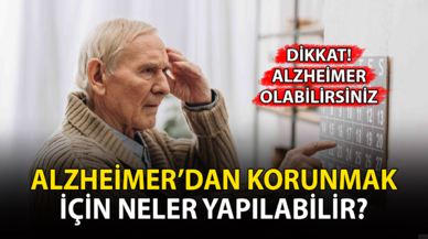 Alzheimer'dan korunmak için neler yapılabilir?