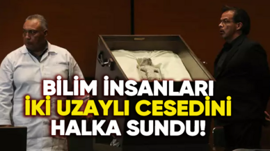 Bilim insanları açıkladı: İki uzaylı cesedi bulundu!