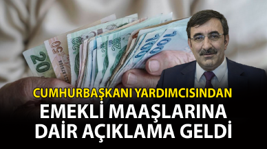 Cumhurbaşkanı Yardımcısı Yılmaz'dan emekli maaşlarına dair açıklama geldi