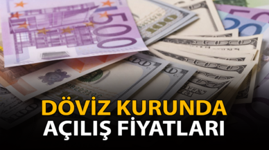 Döviz kurunda açılış fiyatları