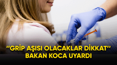 Grip aşısı olacaklar dikkat! Hastalıklardan korunmak için..