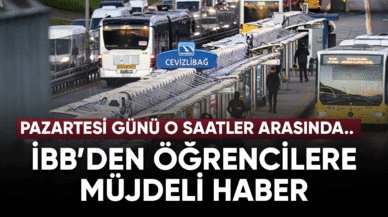 İBB duyurdu! Öğrencilere müjdeli haber