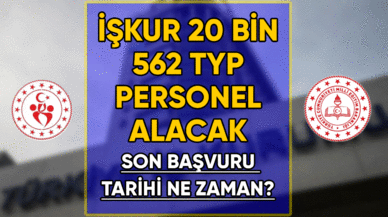 İŞKUR 20 Bin 562 TYP Personel Alacak