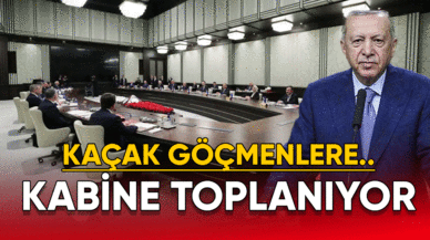 Kabine toplanıyor! kaçak göçmenlere..