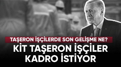 Kamu İktisadi Teşebbüsü taşeron işçileri kadro istiyor