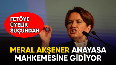 Meral Akşener FETÖ suçlaması nedeniyle Anayasa Mahkemesi'ne gidiyor