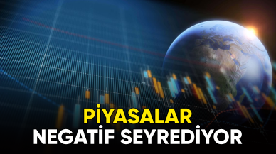 Piyasalar negatif seyrediyor