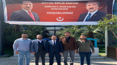 Samsun Staj ve Çıraklık Mağdurları Derneği'nden Büyük Birlik Partisi'ne ziyaret!